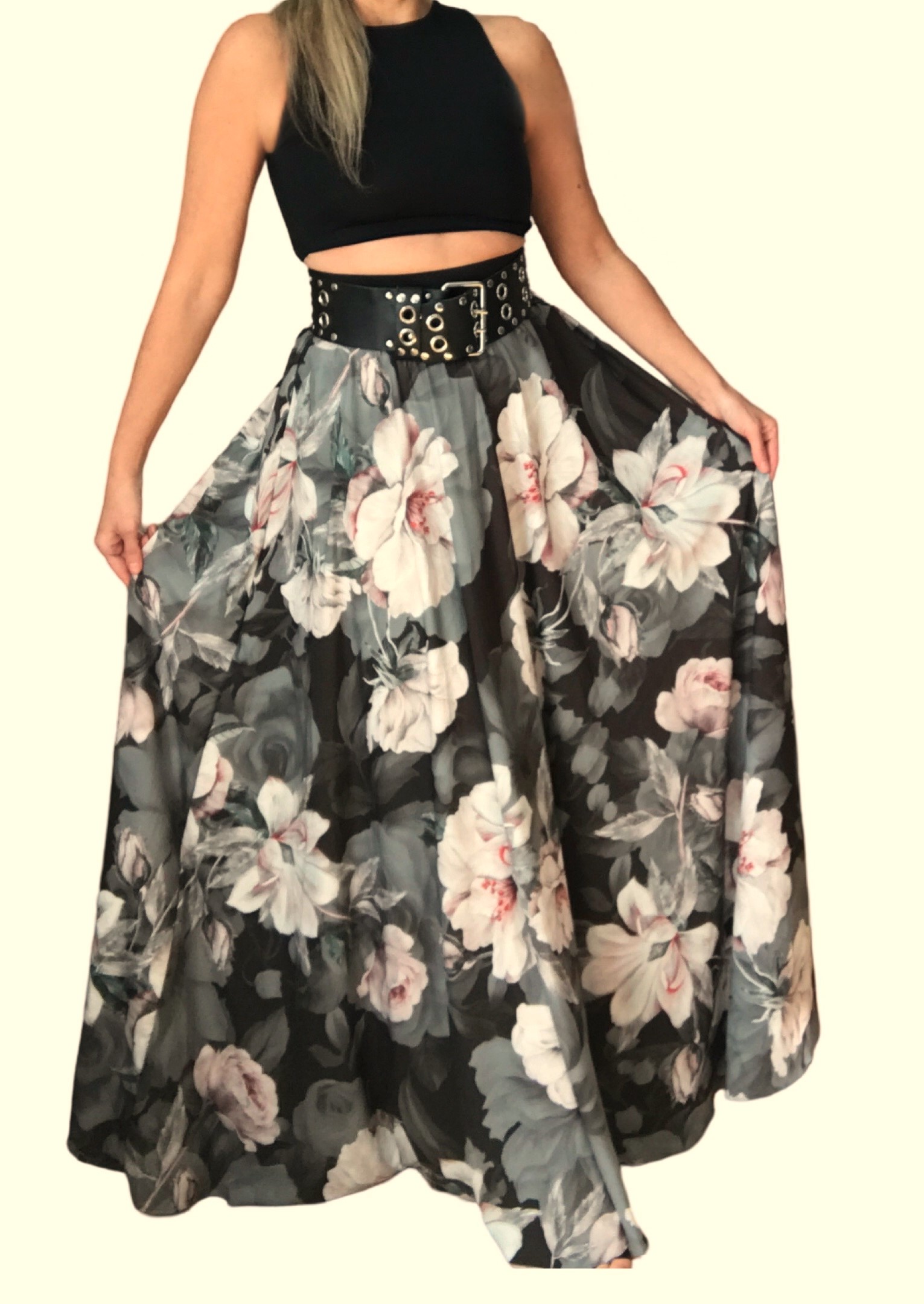 Dlouhá letní sukně - maxi sukně BOROS SK-L-FLWUH1